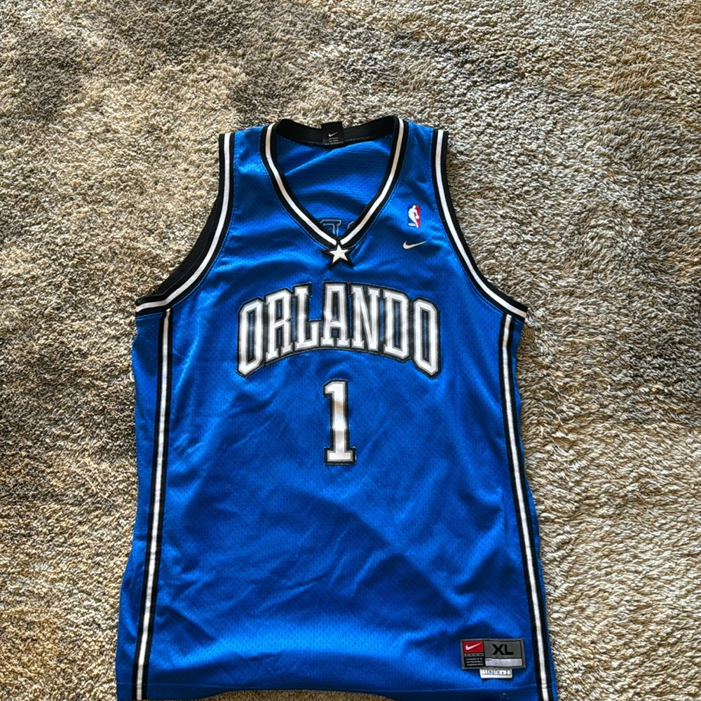 XL McGRAGY Nike jersey.